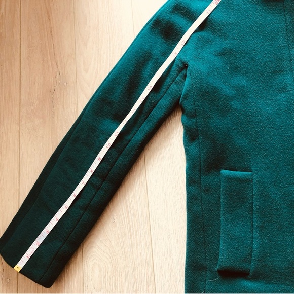 J. Crew Emerald Green Wool Blend Jacket - Picture 4 of 13